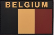 [ZBEPVC] Badge PVC Belgium Tactical