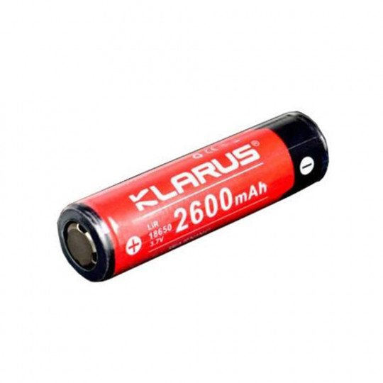 [Z99349] Klarus Batterie Rechargeable 18650/2600mAh (USB)