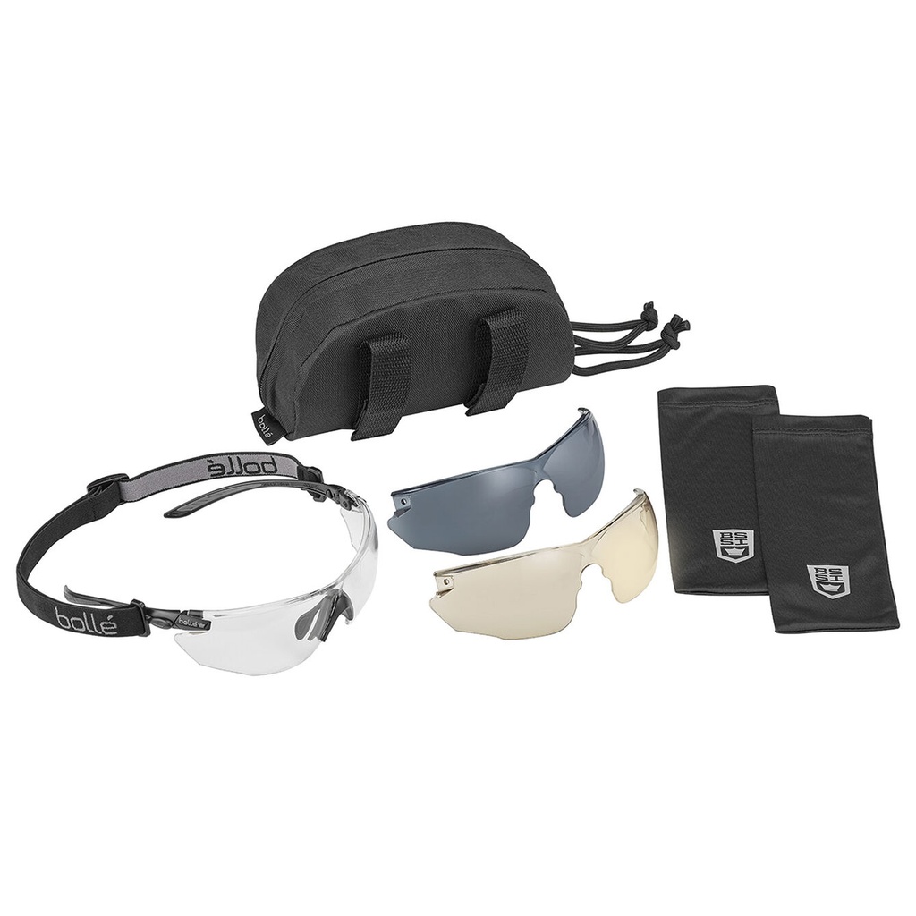 [ZCOMBKITN] Bolle Lunettes Combat Kit - noir
