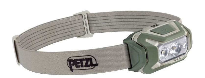 Petzl Lampe Aria 2 RGB (Hybrid) DESERT 450 Lu