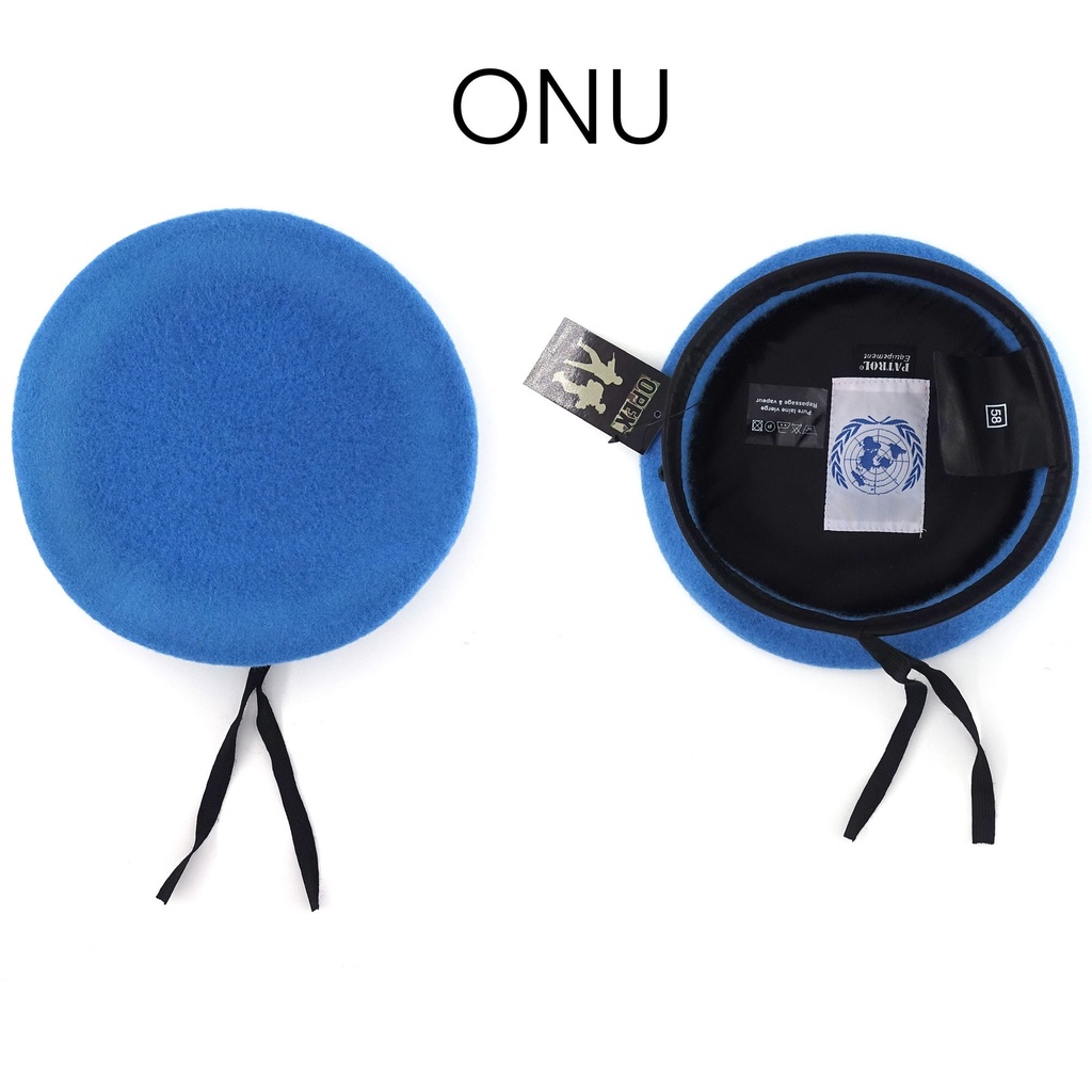 [ZBE1ONU52] BERET BLEU ONU (52)