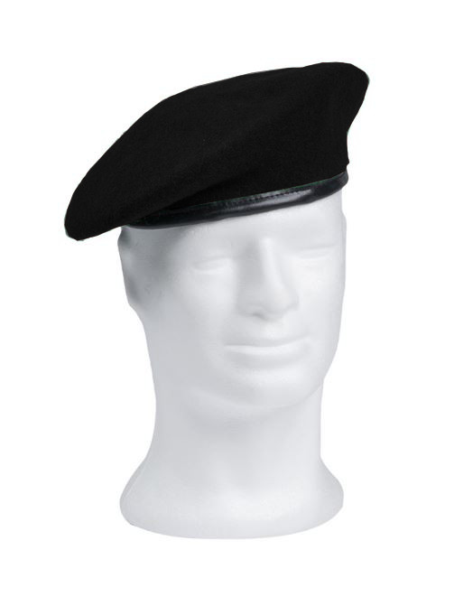 [Z12401002BK-55] BERET PLEIN CIEL (Noir, 55)