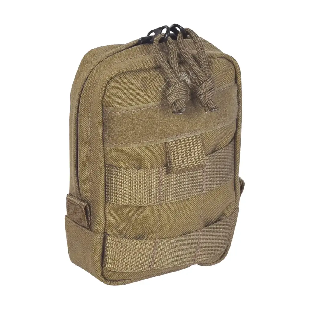 Tasmanian Tiger Tac Pouch 1 Vertical       coyote brown