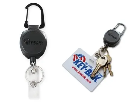 [Z0KB1-0A21] Key-Bak Rétracteur Sidekick 24" - corde Kevlar