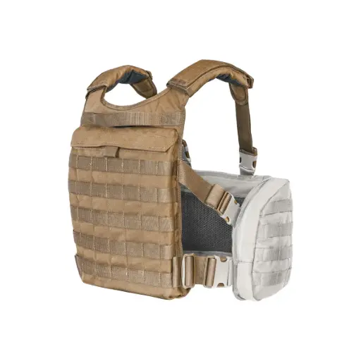 [Z7789346] Tasmanian Tiger Trooper Back Plate - Coyote Brown