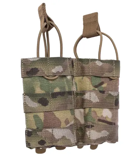 [Z7108.394] Tasmanian Tiger 2 SGL Mag Pouch BEL M4 MK II multicam